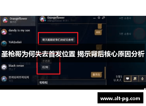 圣枪哥为何失去首发位置 揭示背后核心原因分析