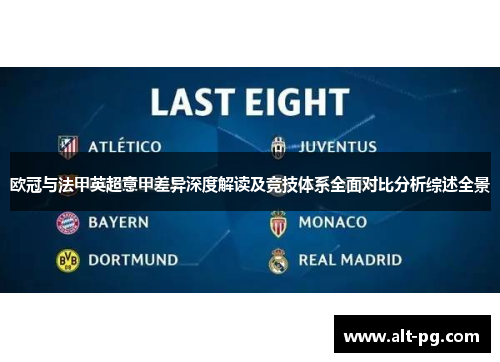 欧冠与法甲英超意甲差异深度解读及竞技体系全面对比分析综述全景 欧冠与法甲英超意甲差异深度解读及竞技体系全面对比分析综述全景